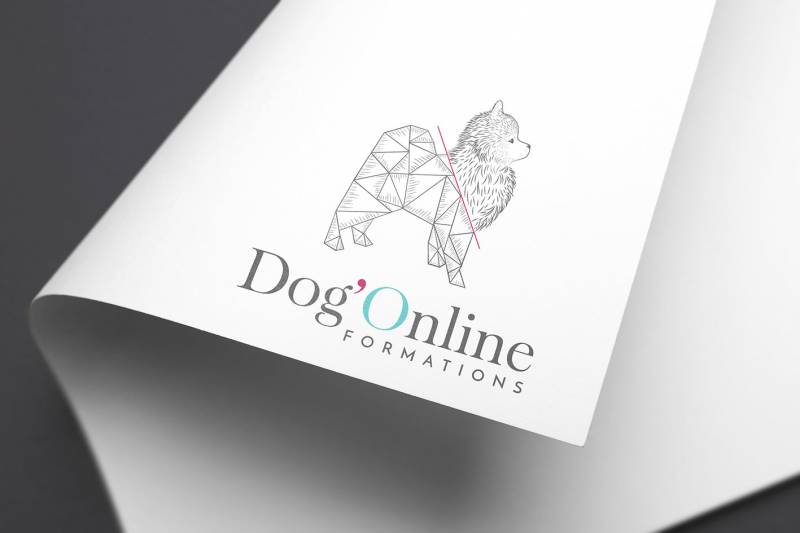 logo pour centre de formation en massage canin